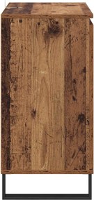 vidaXL Πλαϊνό γραφείο Παλιό Ξύλο 60 x 35 x 70 cm Επεξεργασμένο ξύλο
