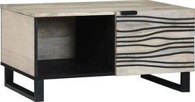 vidaXL Τραπεζάκι σαλονιού Λευκό 80 x 50 x 40 cm Επεξεργασμένο Ξύλο
