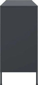 vidaXL Ντουλάπι Ανθρακί 100,5x39x79 εκ. από Χάλυβα