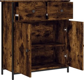 vidaXL Ντουλάπι Καπνιστή Δρυς 70 x 30 x 80 εκ. από Επεξεργ. Ξύλο