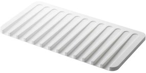 Επιφάνεια Στραγγίσματος Flow LBTYMZK7445 38x20x1,2cm White Yamazaki Σιλικόνη