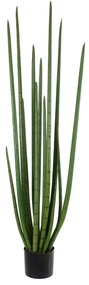 GloboStar® Artificial Garden SANSEVIERIA CYLINDRICA 20211 Τεχνητό Διακοσμητικό Φυτό Σανσεβιέρια Υ160cm