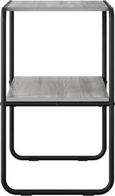 vidaXL Τραπέζι κονσόλας Γκρι Sonoma 80 x 42,5 x 70 εκ