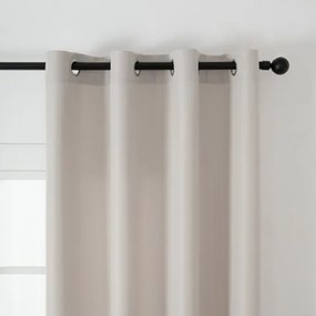 Beauty Home Ύφασμα κουρτίνας με το μέτρο μεσαίας σκίασης Effect Art 8443 Φ320 Εκρού