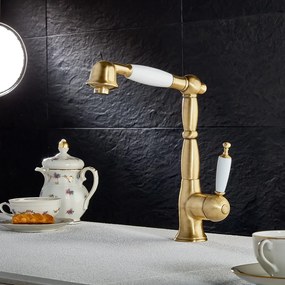 Bugnatese Oxford 6388 Bronze - Μπαταρία Κουζίνας με Ντους