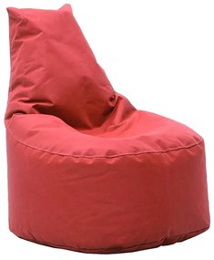 Πουφ πολυθρόνα Norm PRO pakoworld υφασμάτινο αδιάβροχο κόκκινο Model: 056-000001
