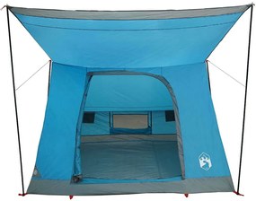 vidaXL Σκηνή Camping Μπλε 282 x 225 x 154 εκ Πολυεστέρας