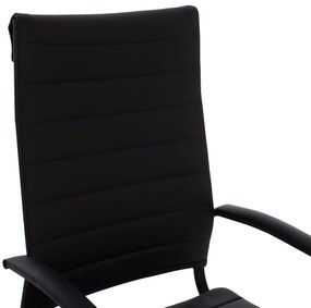 ΚΑΡΕΚΛΑ ΓΡΑΦΕΙΟΥ SUPERIOR  ΜΑΥΡΟ PU ΔΙΕΥΘΥΝΤH 62x71,5x113 εκ.