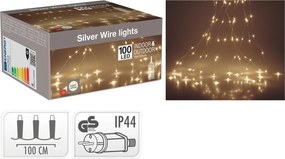 ΣΥΡΜΆΤΙΝΑ &amp; PVC ΛΑΜΠΆΚΙΑ LED LED LIGHTS SILVERWIRE 100LED