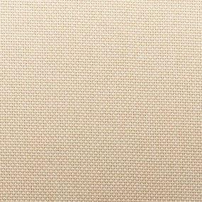 vidaXL Σκαμπό Μπαρ 2 τεμ. Κρεμ Υφασμάτινα