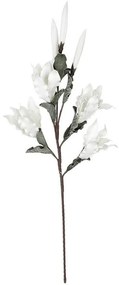 Διακοσμητικό Λουλούδι LOL855K6 120cm White Espiel Plastic