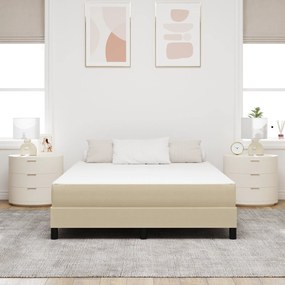 vidaXL Στρώμα με Ελατήρια Pocket Light Green Grey Μέτριο 140x190x20 εκ.