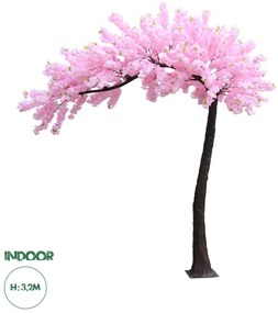 20184 GloboStar® Artificial Garden CHERRY BLOSSOM TREE 20184 Τεχνητό Διακοσμητικό Δέντρο Βουκαμβίλια Άνθος Κερασιάς Υ320cm