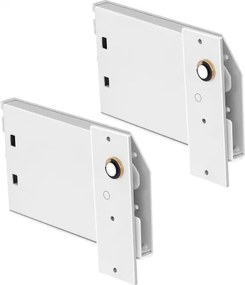 VEVOR Murphy Mounting Wall Springs Mechanism Heavy Duty Support Hardware DIY Kit for Queen Twin Size Bed (Horizontal), White