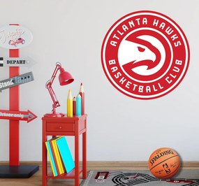 Αυτοκόλλητo τοίχου NBA Atlanta Hawks SP45 30cm