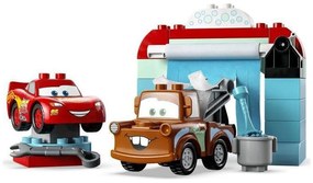 Ο Κεραυνός Μακουίν Και Ο Μπάρμπας Στο Πλυντήριο Αυτοκινήτων 10996 Duplo 29τμχ 2 ετών+ Multicolor Lego