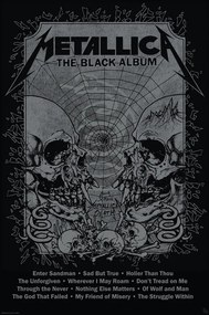 Αφίσα Metallica - Black Album