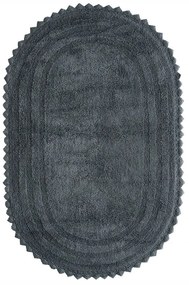 Πατάκι Μπάνιου Mack 24 Anthracite Kentia 50X80cm 100% Cotton
