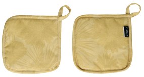 Πιάστρες Κουζίνας (Σετ 2τμχ) Kentia Loft Luela 03 Yellow