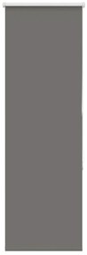 vidaXL Roller Blind Blackout γκρί 50x150 cm Πλάτος υφάσματος 45,7 cm