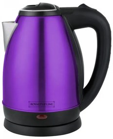 Royalty Line Ηλεκτρικός Bραστήρας Nερού 1.7Lt 1500W Κόκκινος RL-SSK-1.7-PURPLE
