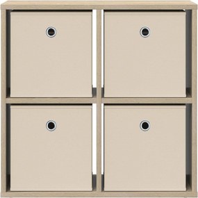 vidaXL Πλαϊνό γραφείο Δρύς Sonoma 59,5 x 27 x 57 εκ