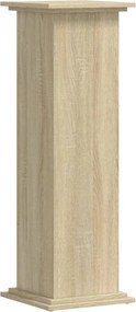 vidaXL Βάσεις Φυτών Sonoma Δρυς 33x33x100εκ. Επεξεργασμένο Ξύλο