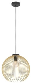 Φωτιστικό Οροφής Venezuela 901003 40x110cm 1xE27 Black-Gold Eglo