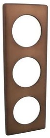 Πλαίσιο 3 Θέσεων Anod 1 Satin Bronze Celiane 066793 Legrand-66793-Satin Bronze 066793