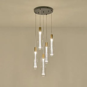 Φωτιστικό Οροφής Πολύφωτο LED Eurolamp Vial 144-15101