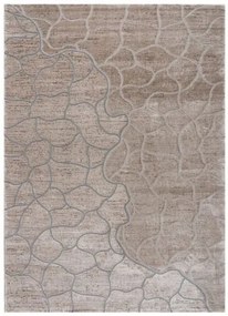 Beauty Home Διάδρομος με το μέτρο Zenia Art 9442 67cm Μπεζ,Γκρι