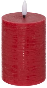Διακοσμητικό Φωτιστικό Κερί Led (Φ7x13) A-S Molia Rouge 200665B