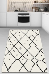 Χαλί Dalmata 287CHL2065 Ivory-Black Conceptum Hypnose 150X200cm