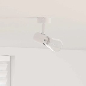 vidaXL Λευκός Προβολέας 1 Way Ρυθμιζόμενος E27