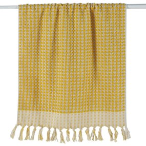 Πετσέτα Zelda 37 Yellow-Beige Kentia Χεριών 30x50cm 100% Cotton