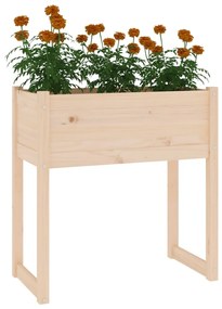 Ζαρντινιέρα 78x40x81 εκ. από Μασίφ Ξύλο Πεύκου 822132