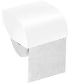 Χαρτοθήκη με καπάκι White Mat Sanco Toilet Roll Holders Pro 0852-M101
