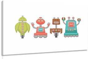 Εικόνα οικογένεια ρομπότ - 90x60