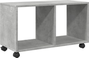 vidaXL Ντουλάπι Τροχήλατο Γκρι Σκυρ. 72x33x42,5 εκ. από Επεξ. Ξύλο