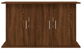 vidaXL Βάση Ενυδρείου Καφέ Δρυς 101x41x58 εκ. από Επεξεργασμένο Ξύλο