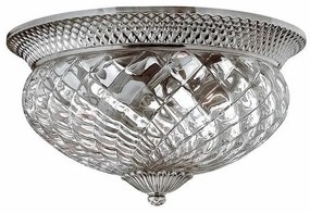 Πλαφονιέρα Φωτιστικό Οροφής 3xE27 Plantation Elstead Lighting HK-PLANT-F-L-PL Νίκελ Ματ