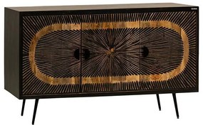 Κομότα - Μπουφές Kanpur Fylliana Γκρί 145x40x85 εκ. 145x40x85 εκ.