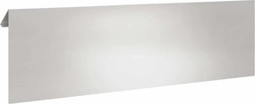 vidaXL Φράκτης σαλιγκαριών 4 pcs Ασημί 100 x 3,5 x 25 εκ