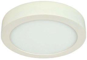 Πλαφονιέρα Οροφής VK/04014/W/C Φ22,2x4cm Led 1440Lm 18W 4000K White Vkled