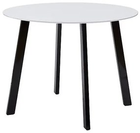 Τραπέζι Riverton 488, Μαύρο, 76cm, Ινοσανίδες μέσης πυκνότητας, Μέταλλο | Epipla1.gr
