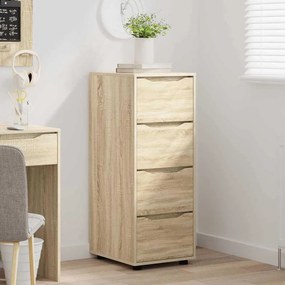 vidaXL Ντουλάπι αποθήκευσης Δρύς Sonoma 40 x 48 x 105 εκ