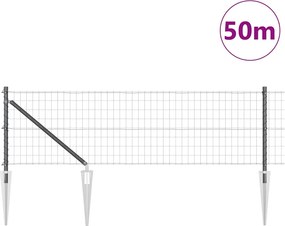 vidaXL Συρματόπλεγμα με ακίδες 50 x 0,4 μ (Π x Υ)