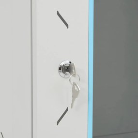 vidaXL Ντουλάπι Δικτύου Επιτοίχιο 6U 19" IP20 53x40x30 εκ.