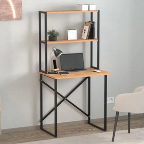 Γραφείο εργασίας Pope Megapap χρώμα pine oak 73x52x146εκ.-GP041-0104,1