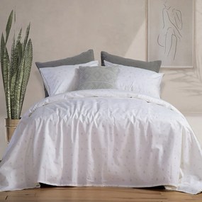 Σεντόνια Perfection (Σετ 4τμχ) White Nef-Nef Queen Size 240x270cm 100% Βαμβάκι